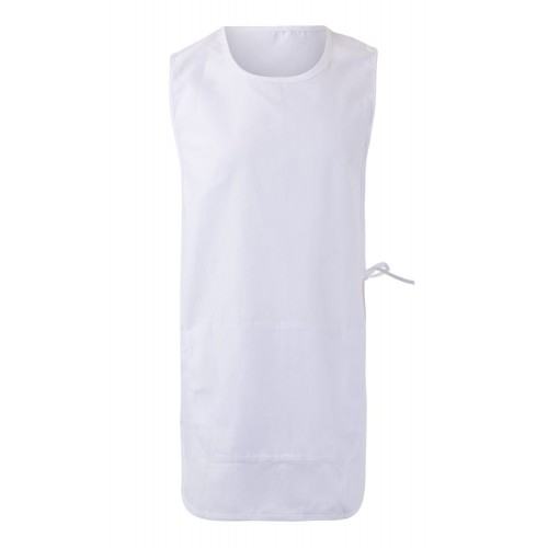 254201.DELANTAL REVERSIBLE BLANCO U