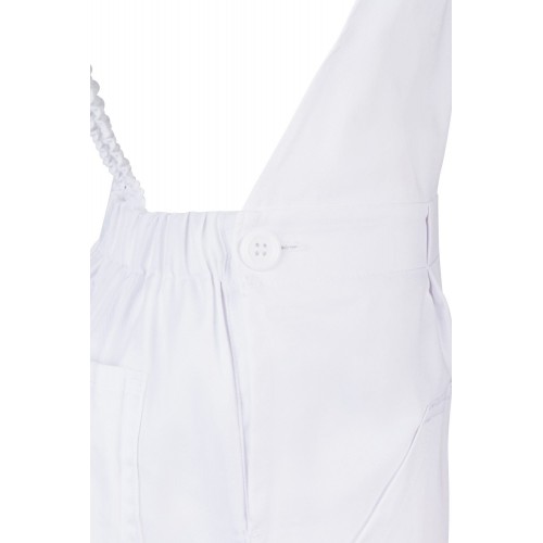 290.PANTALÓN PETO BLANCO 34