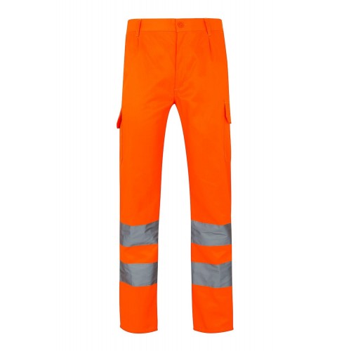 303006.PANTALÓN AV NARANJA FLÚOR XL