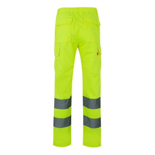 303006.PANTALÓN AV AMARILLO FLÚOR 2XL