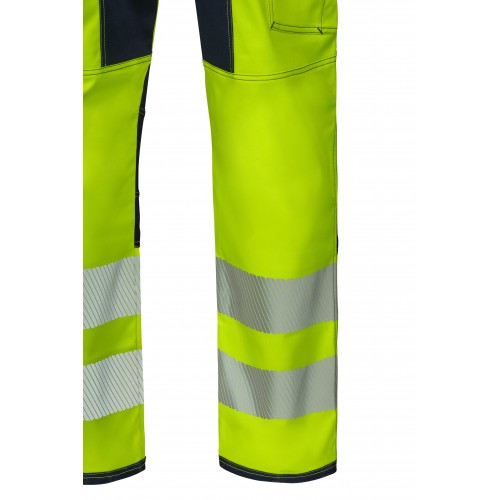 303010S.PANTALÓN STRETCH BICOLOR AV RS AZUL NAVY/AMARILLO FLÚOR S