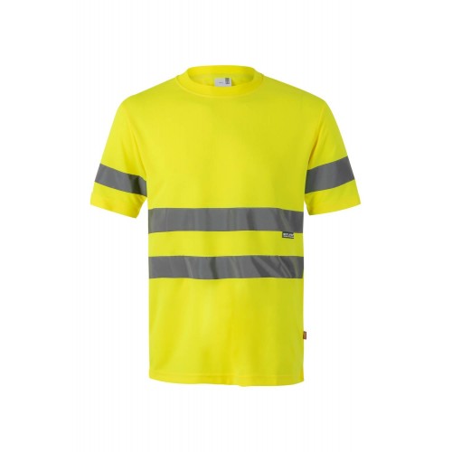 305505.CAMISETA TÉCNICA AV AMARILLO FLÚOR XL