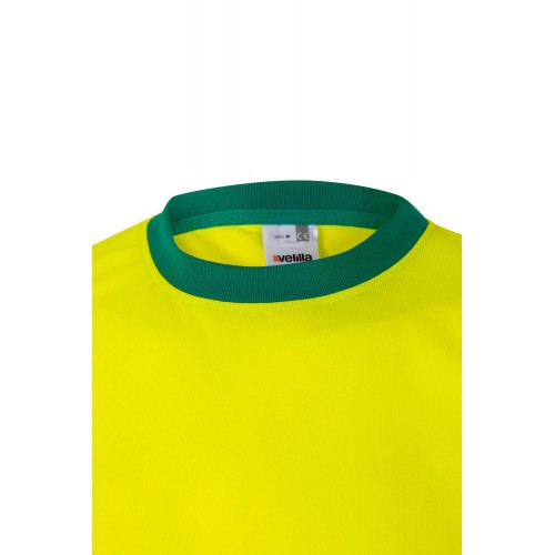 305506.CAMISETA TÉCNICA BICOLOR AV VERDE/AMARILLO FLÚOR 2XL