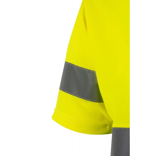 305506.CAMISETA TÉCNICA BICOLOR AV VERDE/AMARILLO FLÚOR 2XL