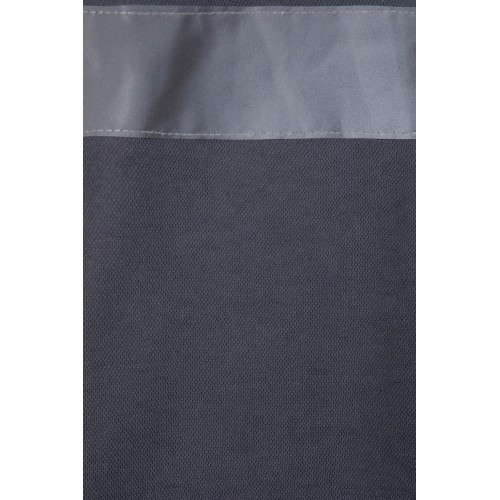 305515.POLO ALGODÓN BICOLOR ML AV GRIS/AMARILLO FLÚOR 2XL