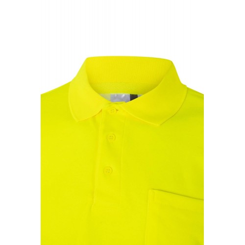 305522.POLO ALGODÓN MC RS AMARILLO FLÚOR 2XL