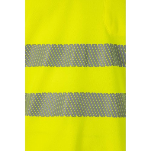 305524.POLO ALGODÓN ML RS AMARILLO FLÚOR 2XL