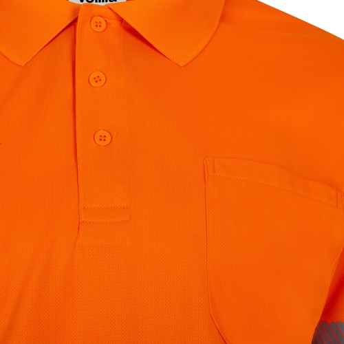 305534.POLO GRS ML RS NARANJA FLÚOR S