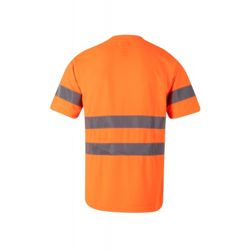 305602.CAMISETA TÉCNICA AV NARANJA FLÚOR S