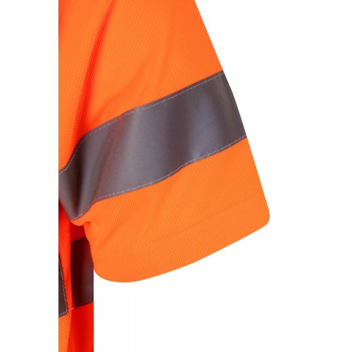 305602.CAMISETA TÉCNICA AV NARANJA FLÚOR S