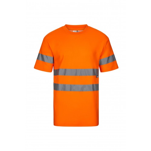 305612.CAMISETA ALGODÓN MC AV NARANJA FLÚOR S