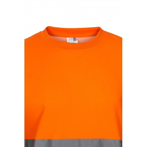 305612.CAMISETA ALGODÓN MC AV NARANJA FLÚOR S