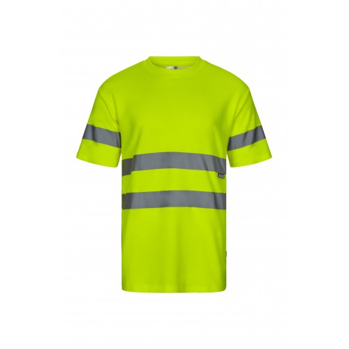 305612.CAMISETA ALGODÓN MC AV AMARILLO FLÚOR L