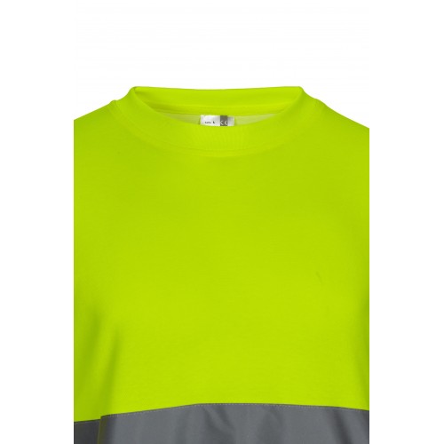 305612.CAMISETA ALGODÓN MC AV AMARILLO FLÚOR S