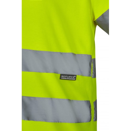 305612.CAMISETA ALGODÓN MC AV AMARILLO FLÚOR S