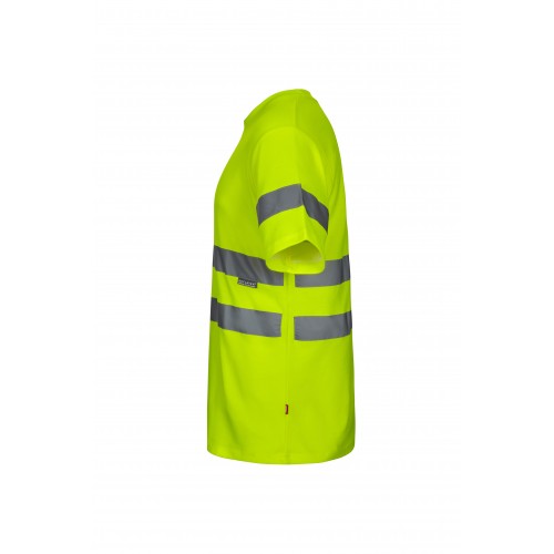 305612.CAMISETA ALGODÓN MC AV AMARILLO FLÚOR S