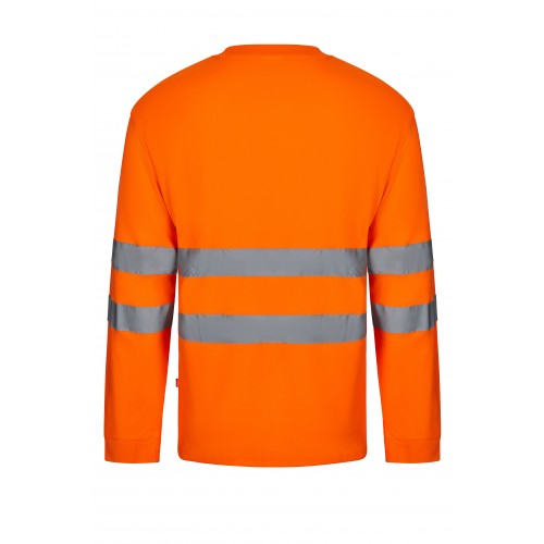 305614.CAMISETA ALGODÓN ML AV NARANJA FLÚOR S