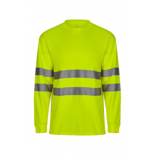 305614.CAMISETA ALGODÓN ML AV AMARILLO FLÚOR S