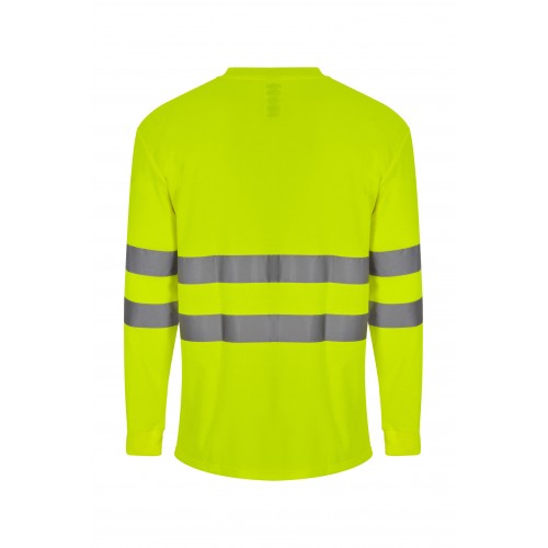 305614.CAMISETA ALGODÓN ML AV AMARILLO FLÚOR S