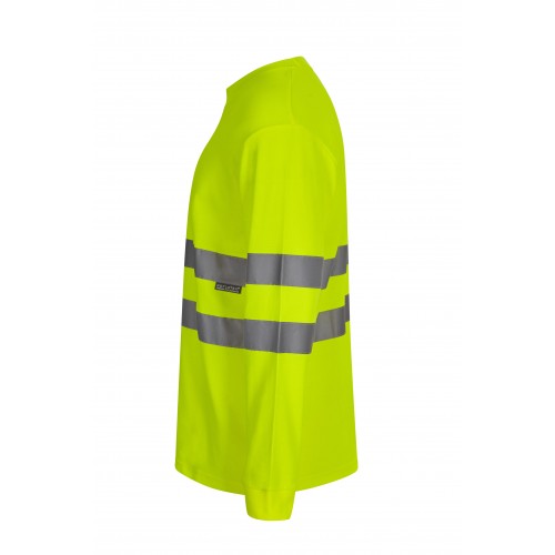 305614.CAMISETA ALGODÓN ML AV AMARILLO FLÚOR S
