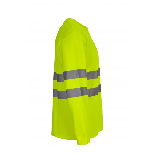 305614.CAMISETA ALGODÓN ML AV AMARILLO FLÚOR S