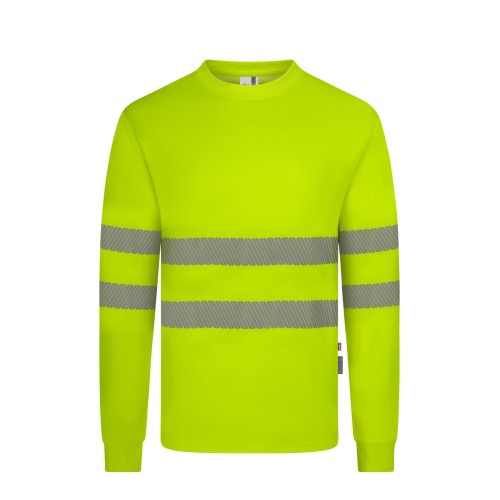 305618.CAMISETA ALGODÓN ML RS RCS AMARILLO FLÚOR S