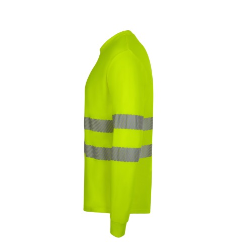 305618.CAMISETA ALGODÓN ML RS RCS AMARILLO FLÚOR S