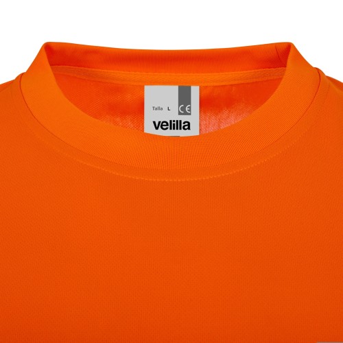305634.CAMISETA GRS ML RS NARANJA FLÚOR S