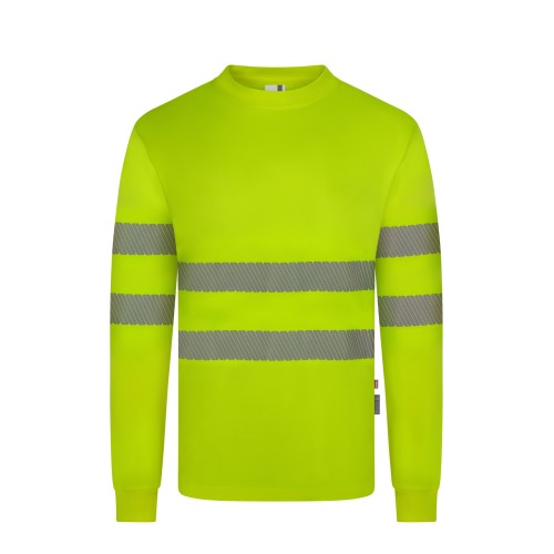 305634.CAMISETA GRS ML RS AMARILLO FLÚOR S
