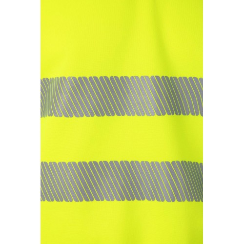 305704.SUDADERA CREMALLERA RS AMARILLO FLÚOR 2XL