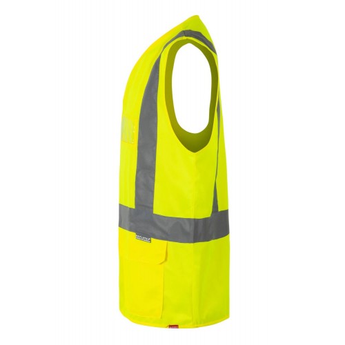 305903.CHALECO AV AMARILLO FLÚOR 2XL