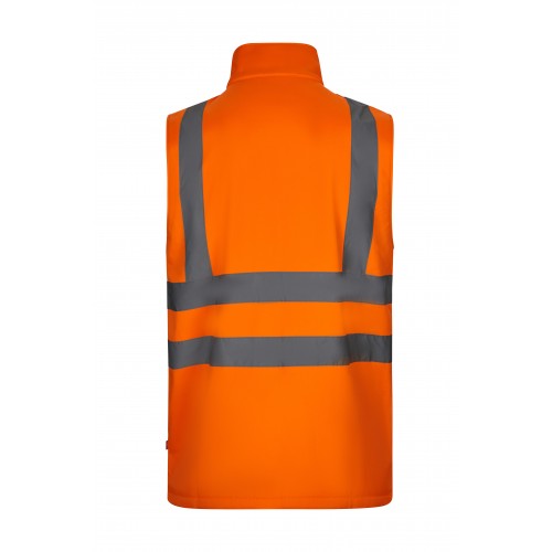 305905.CHALECO SOFT SHELL AV NARANJA FLÚOR S
