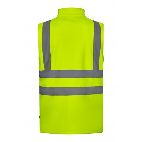 305905.CHALECO SOFT SHELL AV AMARILLO FLÚOR S