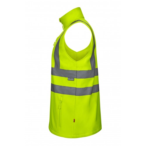 305905.CHALECO SOFT SHELL AV AMARILLO FLÚOR S