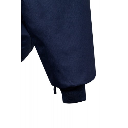 306003.PARKA 4EN1 BICOLOR AV AZUL MARINO/AMARILLO FLÚOR 2XL