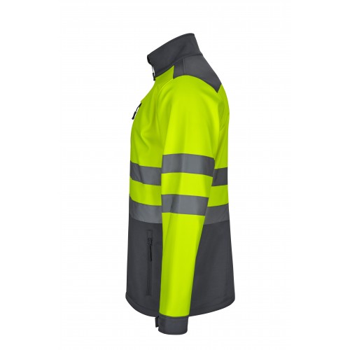 306006.SOFT SHELL BICOLOR AV GRIS/AMARILLO FLÚOR S