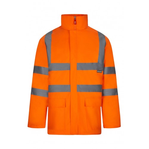 306007.PARKA 4EN1 AV NARANJA FLÚOR L