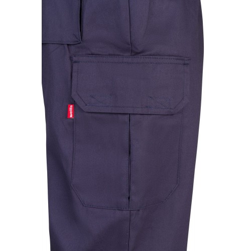 343.PANTALÓN 100% ALGODÓN AZUL MARINO 36