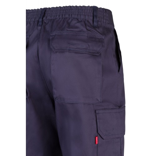 343.PANTALÓN 100% ALGODÓN AZUL MARINO 36