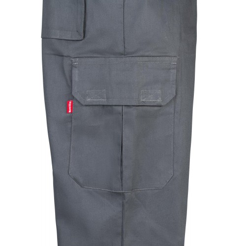 343.PANTALÓN 100% ALGODÓN GRIS 36