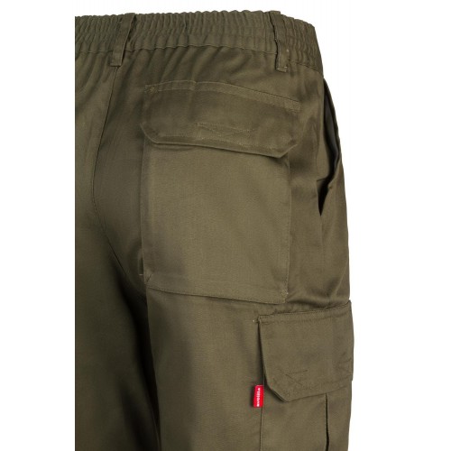 346.PANTALÓN DESMONTABLE VERDE CAZA 36