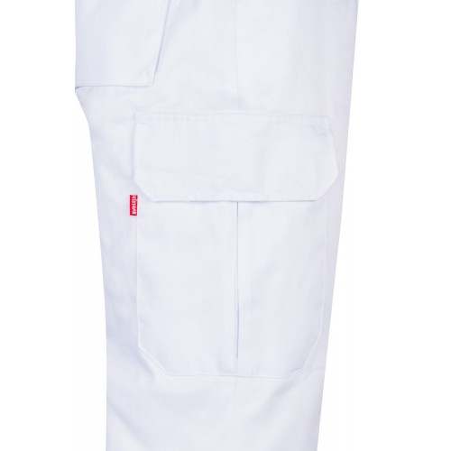 398.PANTALÓN ACOLCHADO BLANCO 2XL