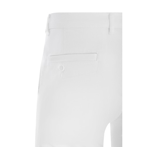403010S.PANTALÓN CHINO STRETCH UNISEX BLANCO 34