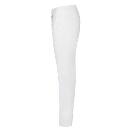 403012S.PANTALÓN CHINO STRETCH MUJER BLANCO 34