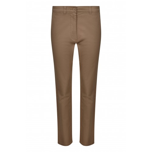 403012S.PANTALÓN CHINO STRETCH MUJER BEIGE ARENA 40