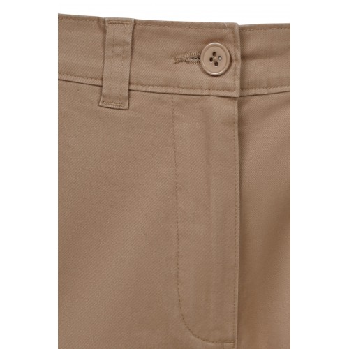 403012S.PANTALÓN CHINO STRETCH MUJER BEIGE ARENA 34