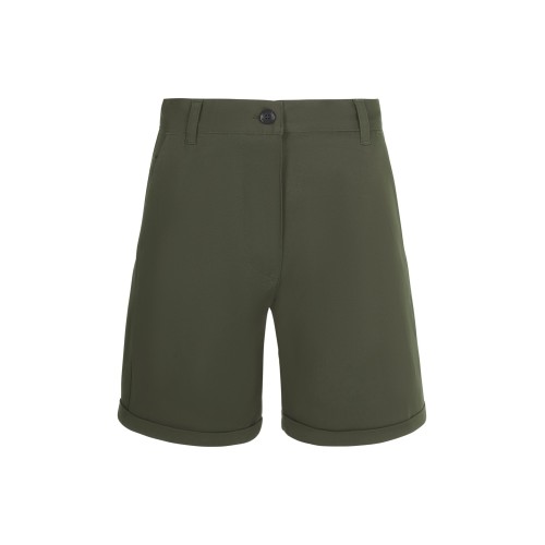 403013S.BERMUDA CHINO STRETCH MUJER VERDE OLIVA 34