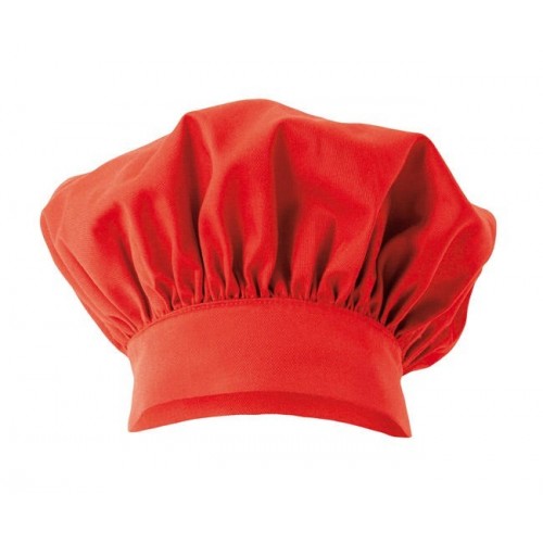 404001.GORRO COCINA FRANCÉS ROJO U