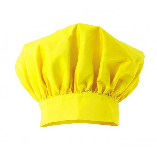 404001.GORRO COCINA FRANCÉS AMARILLO FLÚOR U