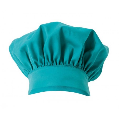 404001.GORRO COCINA FRANCÉS TURQUESA CLARO U